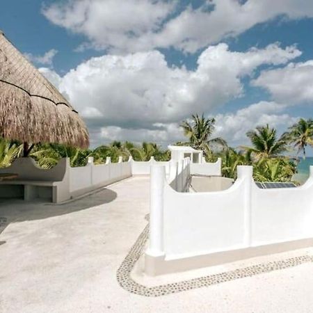 Luxury 5-Br Beachfront Home In Tulum Casa Sofia Gato Bagian luar foto