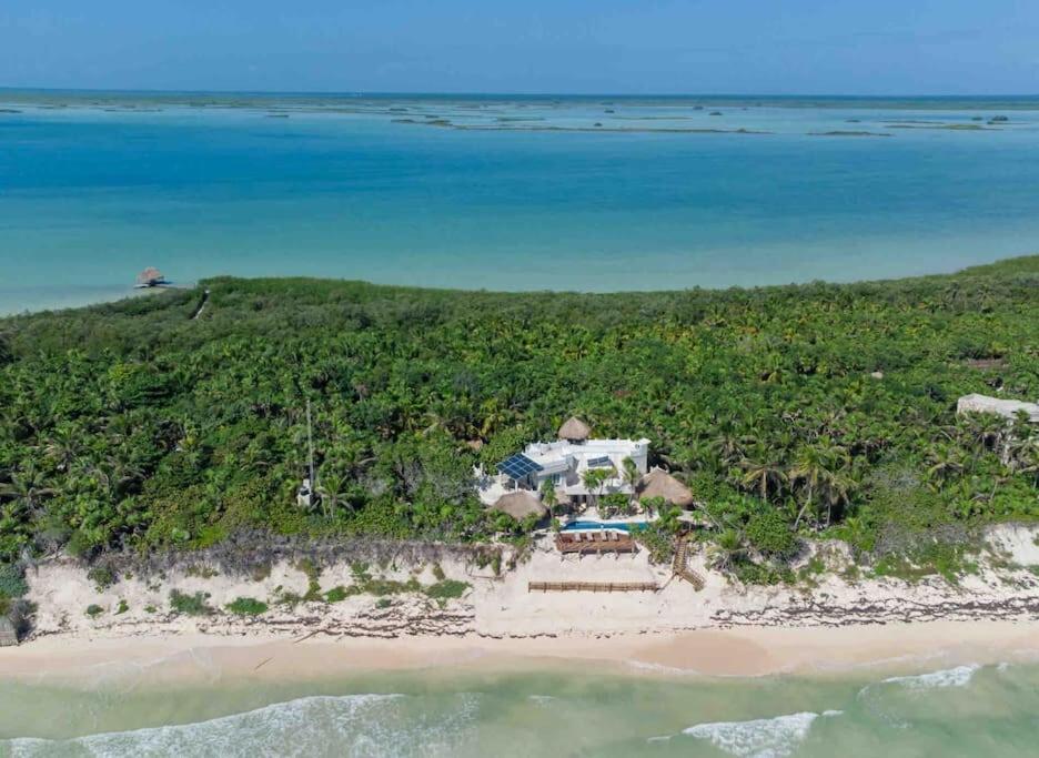 Luxury 5-Br Beachfront Home In Tulum Casa Sofia Gato Bagian luar foto