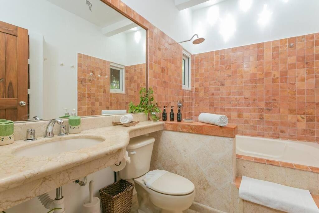 Luxury 5-Br Beachfront Home In Tulum Casa Sofia Gato Bagian luar foto
