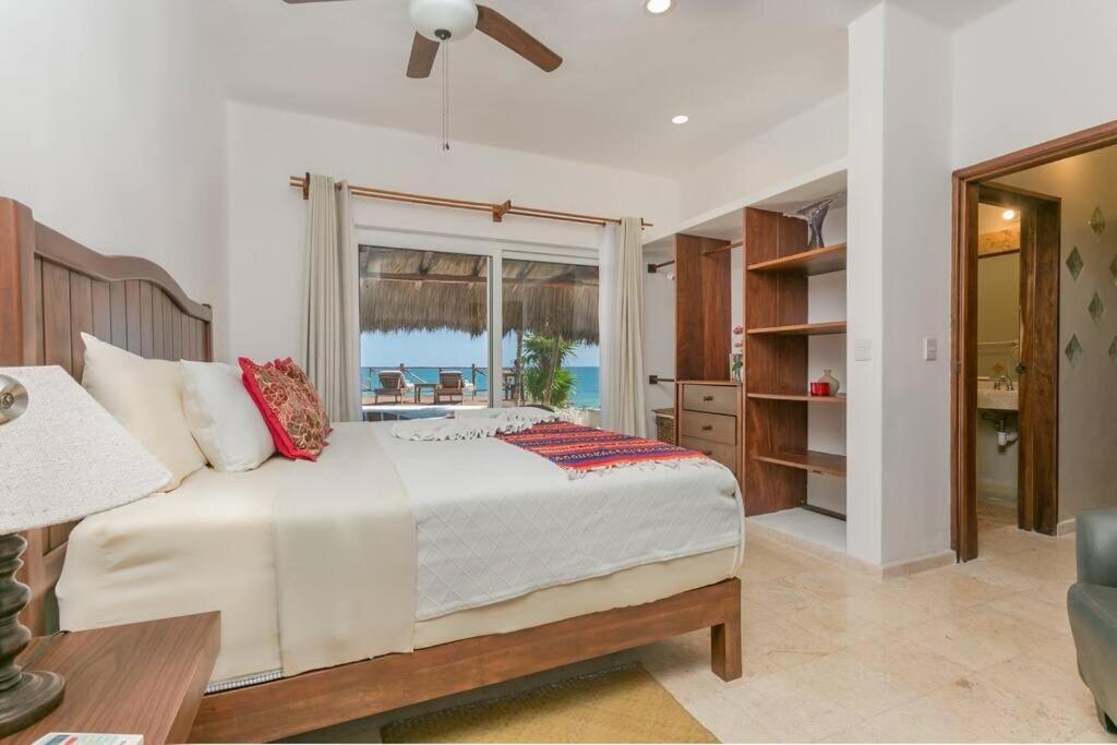 Luxury 5-Br Beachfront Home In Tulum Casa Sofia Gato Bagian luar foto