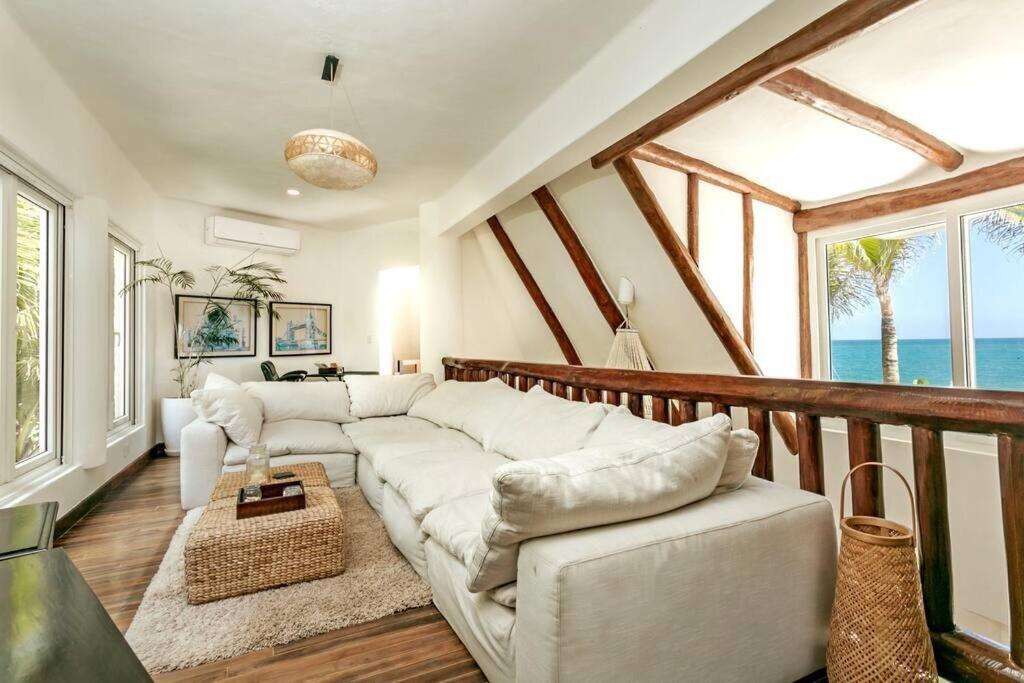 Luxury 5-Br Beachfront Home In Tulum Casa Sofia Gato Bagian luar foto