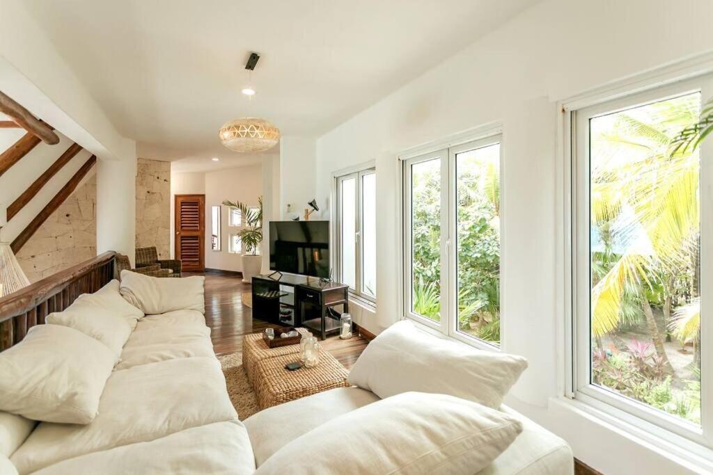 Luxury 5-Br Beachfront Home In Tulum Casa Sofia Gato Bagian luar foto